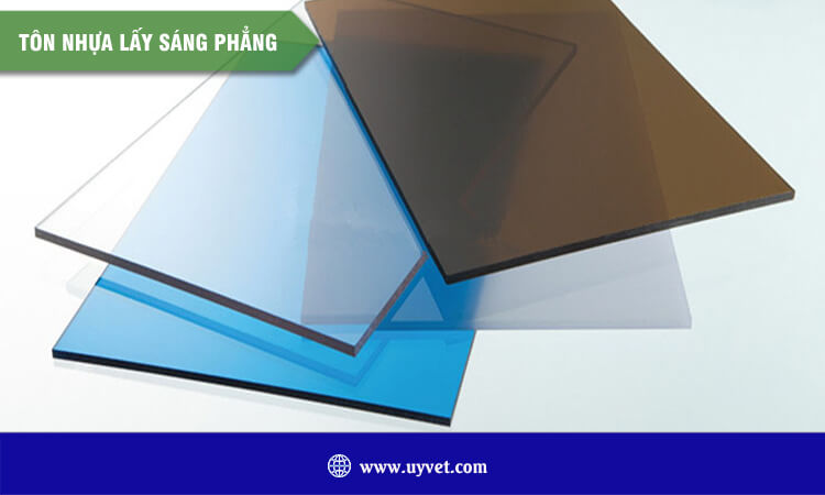 Tôn nhựa lấy sáng phẳng 